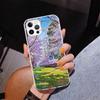 Retro Japanese Sakura Train Phone Case For iPhone 17 Air 16 Pro Max 16E 15 + 14 Plus 11 12 13 Mini 7 8 SE Gift Print Cover Funda