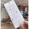 "Youyou Family 3D foam sticker, cute cartoon animal phone case decoration decal, suitable for handicrafts and phone decoration"