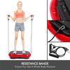 110V 250KG Trainer Plate Platform Body Shaper +Remote Watch+ RC+Resistance Band Max Bearing Exercise Fitness Slim Vibration Machine