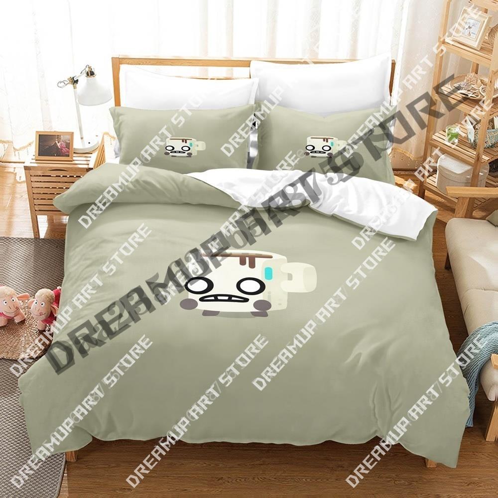 3D Print Kawaii Game Boomerang Fu Bedding Set Single Twin Full Queen King Size Bed Set Aldult Kid Bedroom Duvetcover Sets Anime