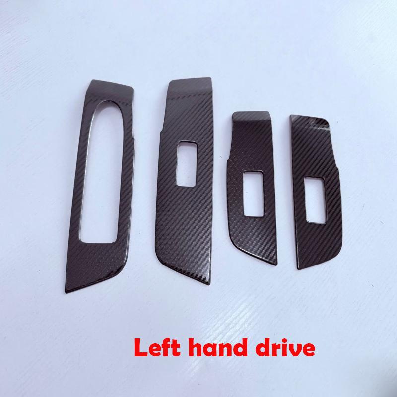 LHD RHD For Mazda CX-70 CX70 2024 2025 Steel Door Armest Window Rise Switch Glass Lift Control Panel Cover Interior Accessories
