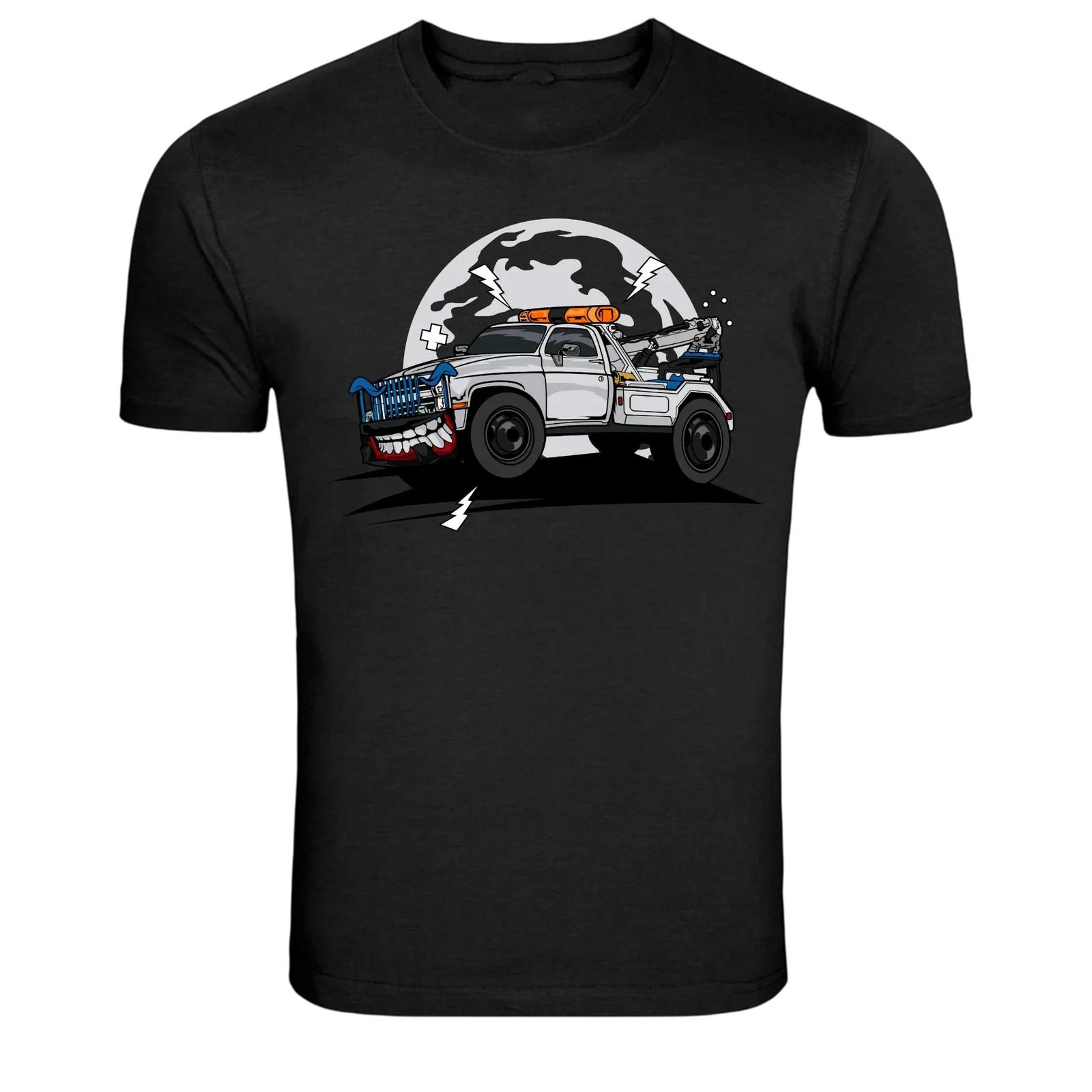 

Monster Tow Truck Wrecker Mechanic T-Shirt 2XL