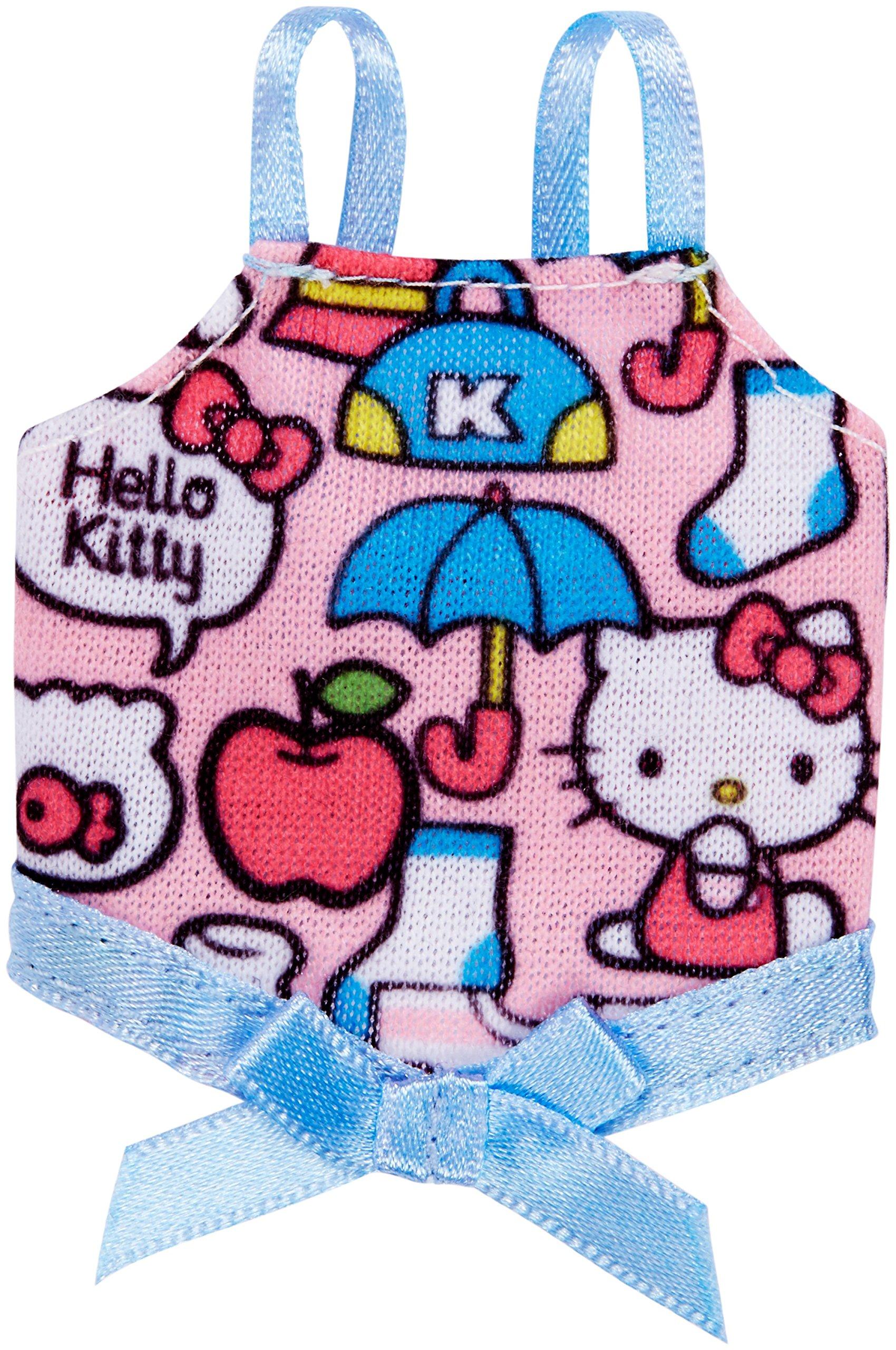 

Майка с розовым принтом Hello Kitty от Barbie Fashions с синим бантом