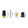 2 Pack Handlebar Plugs for Bikes, Folding Bike Accessories