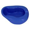 Bacinella da Letto Robusta Urinale da Letto Bacinella a Pantofola con Coperchio per Anziani Adulti Allettati Blu Scuro