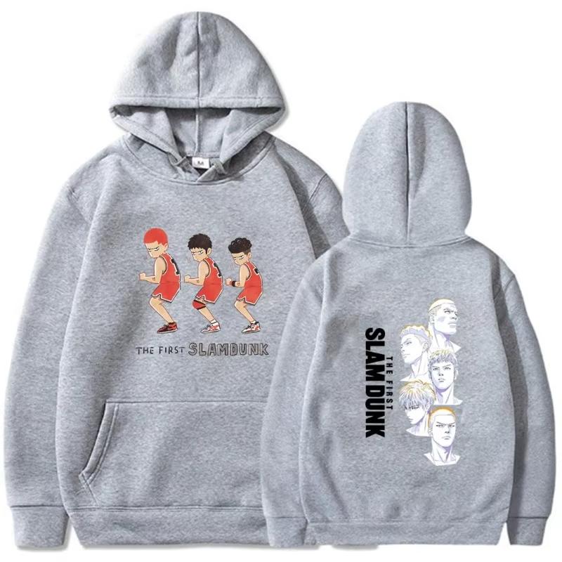 The First Slam Dunk Japanese Animation Hoodie Fashion Design Men Women Sweatshirt Fleece Oversized Couples Streetwear Hoodies