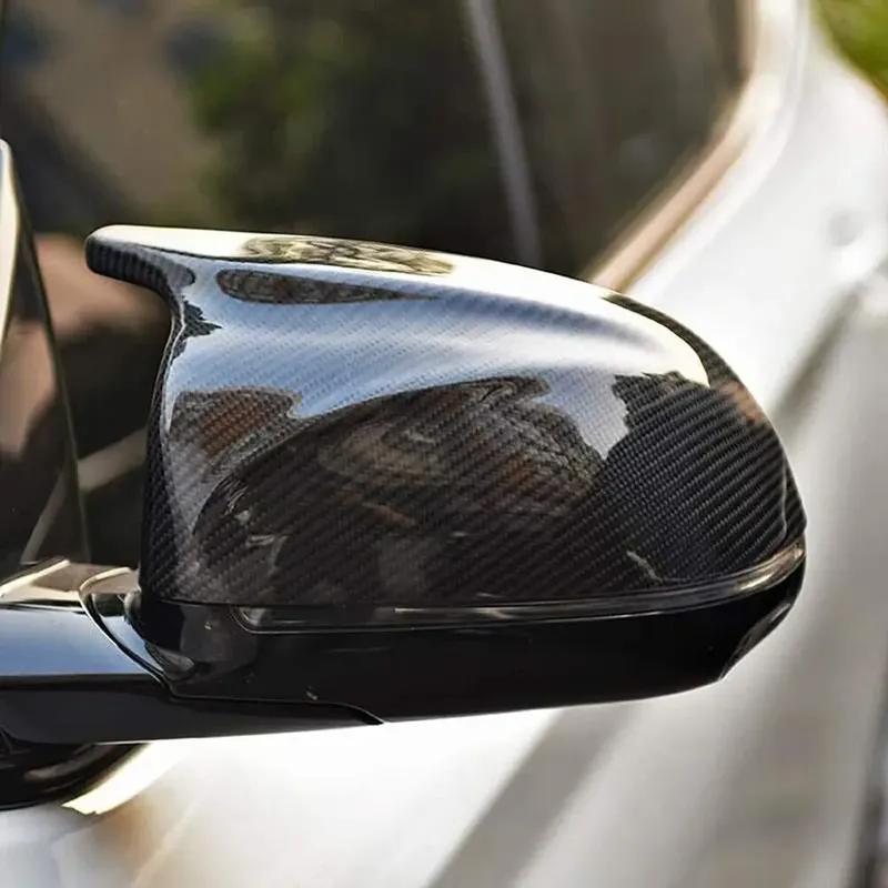 For BMW X3 G01 X4 G02 X5 G05 X6 G06 X7 G07 2018- Car Sticker Rearview Side Mirror Cover Wing Cap Exterior Rear View Trim ABS