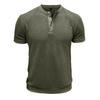 Camisetas Henley de manga corta para hombre, camisetas de verano con botones, camisetas básicas informales, camisetas lisas, camisetas suaves y cómodas, camisetas clásicas de corte deportivo para hombre