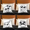 TBH Autism Creature Yippies Pillow Cases for Bedroom Living Room Sofa Home Decor Polyester Cushion Cover with Zipper
