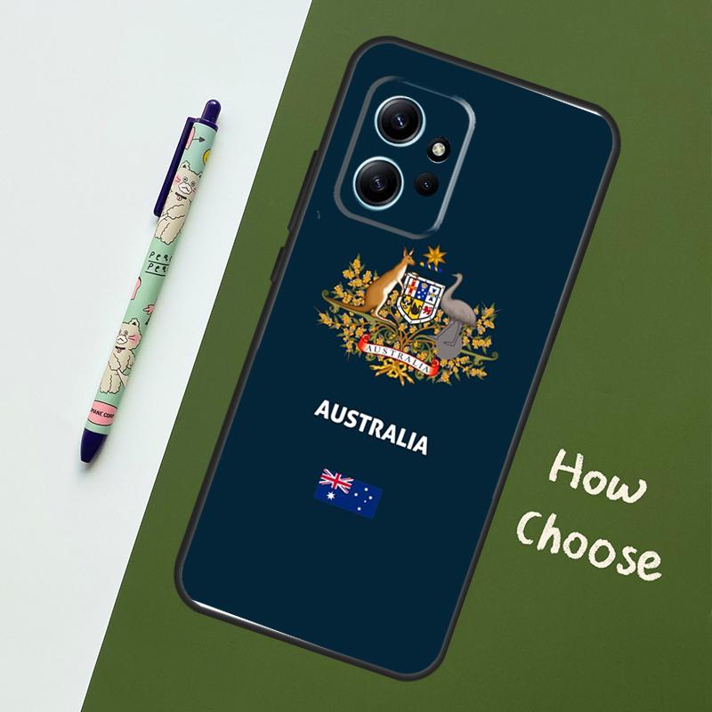 Australien Flagge Hülle Für Xiaomi Redmi Note 14 10 11 12 13 15 Pro Plus Hülle Für Redmi 15 13C 12C 10C 14C 15C