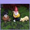 Garden Micro Landscape Decor Resin Dwarf Golf Figurine For Outdoor Display