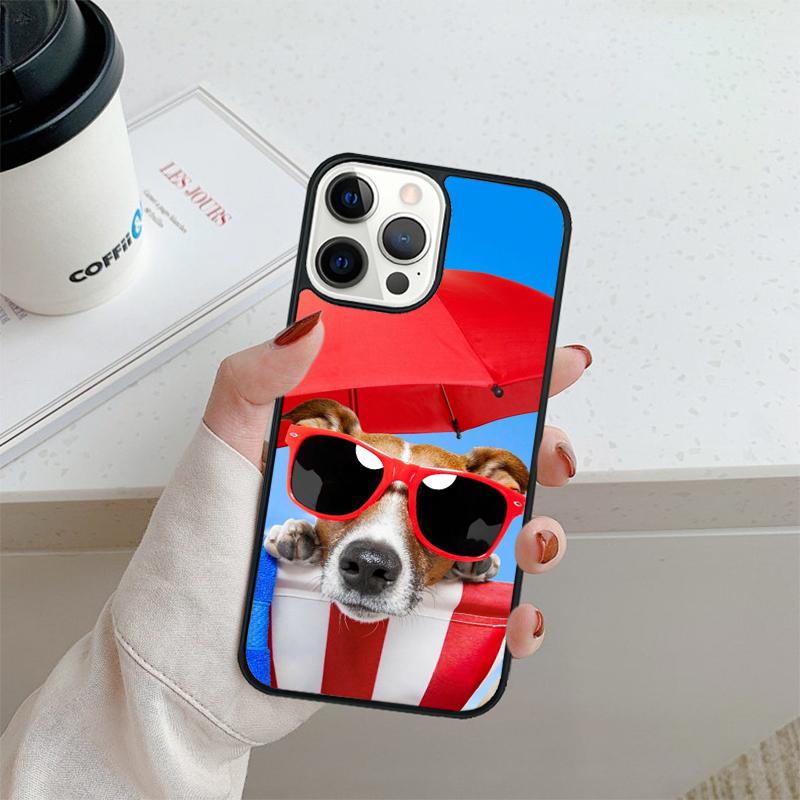 Jack Russell Terrier Dog Funny Phone Case For iPhone 17 Air 16 16e 15 14 plus 11 12 13 pro max Shell Cover coque