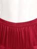 S-3XL Men's Ethnic Dhoti Pants - Satin Draped Elastic Waist Trousers for Cultural Events & Vacations