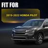 Front Left Driver LH Bumper Support Bracket Set For - Honda Pilot Black