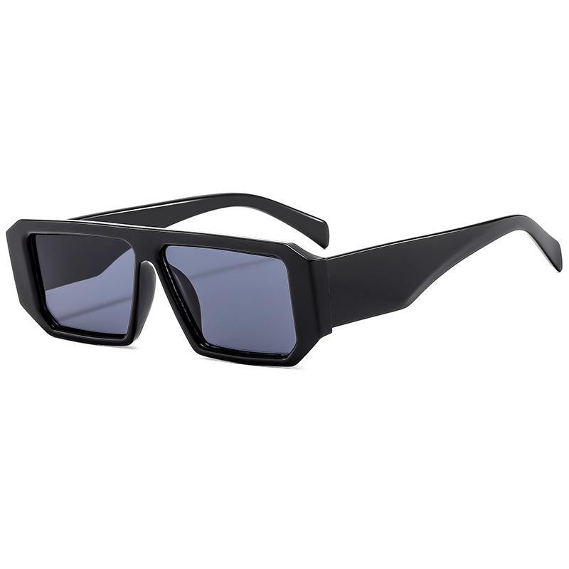 European and American fashion square anti-ultraviolet sunglasses, men's and women's high-end sunglasses ins Internet celebrity sunglasses