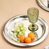 Raised Anti Spill Serving Tray Smooth Display Plate Easy To Clean Food Platter  For Drinks