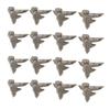 20PCS Zinc Alloy Wood Box Legs Small Size Storage Box Feet Hardware Wood Box Feet Legs  Wood Case