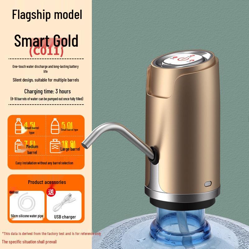 Electric Household Bottled Water Dispenser Pump: Fully Automatic Mineral Water Dispenser