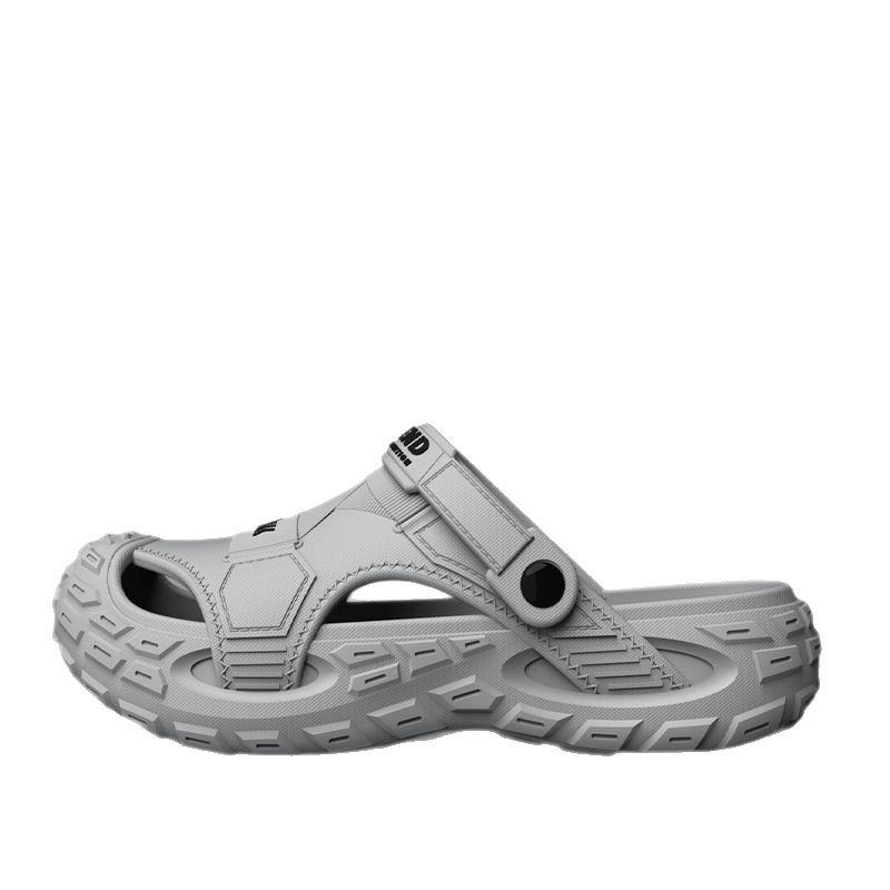 

Men S Summer New Thick-Soled Outer Wear Non-Slip Outdoor Mountaineering Beach Baotou Sandals 40-41