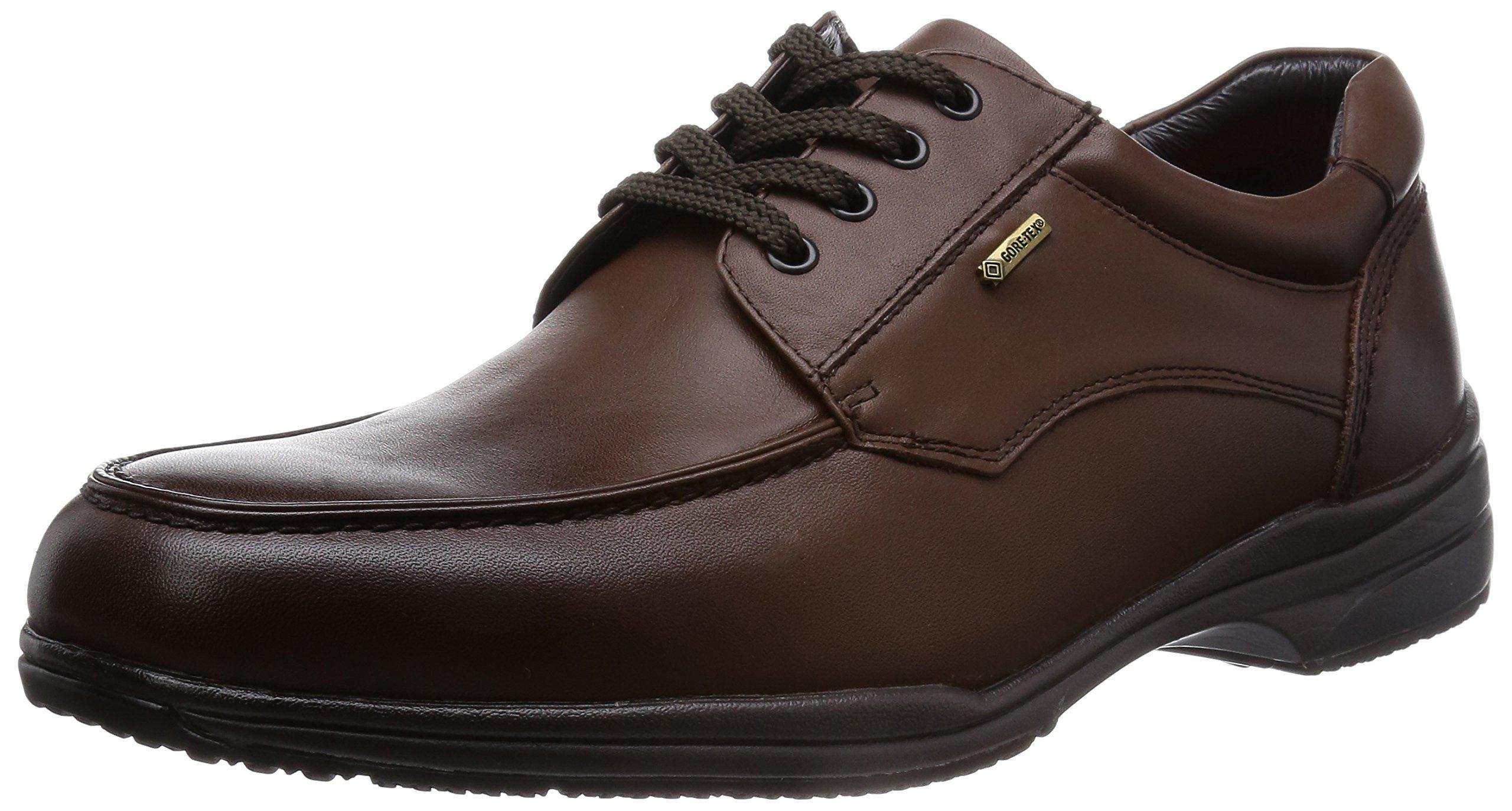 

[Madras Walk] Business Shoes, Lace-up, Non-slip, Waterproof, Gore-Tex, SPMW5480, Men s, Brown, Size 24.5cm (4E)