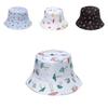 Stylish Artsy Fisherman Hat For Women Korean Style Sun Hat With Mushroom Print