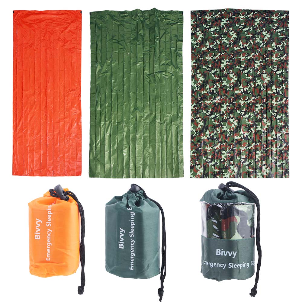 Outdoor Bivvy Emergency Sleeping Bag Sleeping Bags Survival Sleeping Bag Survival Blanket Bags