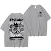 Unisex Unisex Cartoon T-Shirts Harajuku Kawaii Katze Aufdruck Kurzarm T-Shirts Paar Streetwear Kleidung Y2k Oberteile Grafik T-Shirts