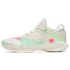 New Skyline 1 Basketball Shoes Men Low Top White/Cyan/Pink 112311107-4