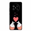 Black Silicone Case For Huawei Mate 70 Air 2025 Case Cartoon Cat Soft Back Cover For Huawei Mate 70 Air Phone Case Funda Coque