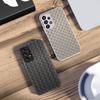Simple Checkered Black For Samsung Galaxy S10 4G S20 11E 30 S21 21Fe 22 S24 Pro S23 Ultra 5G S8 S9 Tempered Glass Phone Case