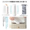 Umimile Electric Rechargeable Toilet Cleaning Travel Accessory Toilet 2 Spare and 1 USB Case Shower, Portable, White, (Includes Bag, Nozzles, Cable)