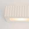 Rigata white ceramic wall lamp
