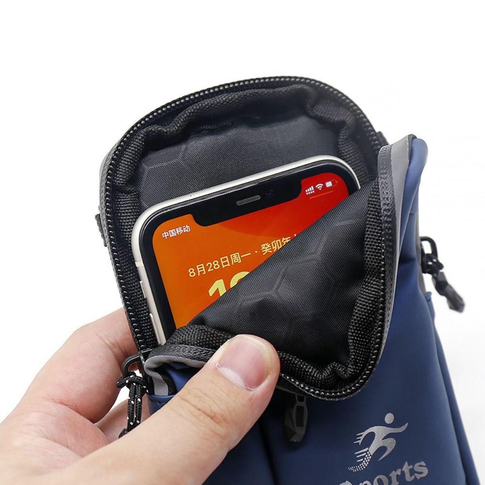 PU Leather Outdoor Running Phone Holder Jogging Bags for Phone  Outdoor Activities
