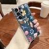 Little Flower Print Phone Case For Samsung Galaxy S26 S25 S24 S23 Ultra S22 Plus S24 S21 FE S25 Edge Clear Shockproof Soft Cover