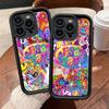 Lisa Frank Art Phone Case For IPhone 17 16 15 14 Plus 13 12 11 Pro Max Silicone Cover