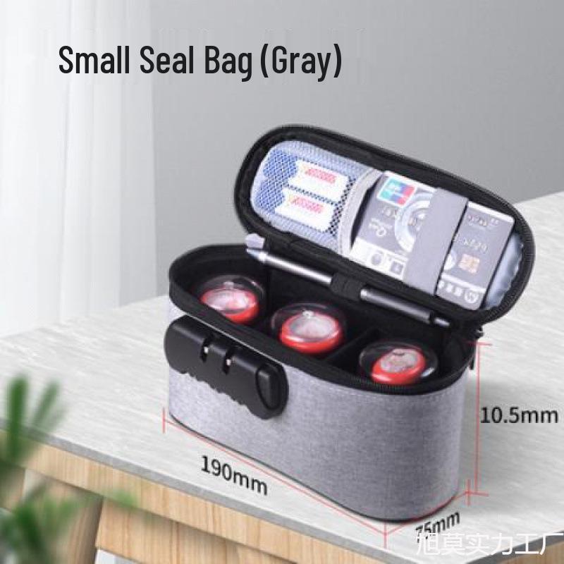Public Seal Portable High-Grade Narrow Storage Box with Password Lock