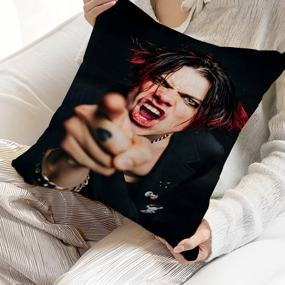 YYungblud Rock Singer Office Cushion Pillowcase Car Cushion CoverXCM Lumbar Pillowcase Sofa Pillowcover