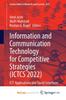 The Information and Communication Technology for Competitive Strategies (ICTCS 2022) : ICT: Applications and Social Interfaces Book
