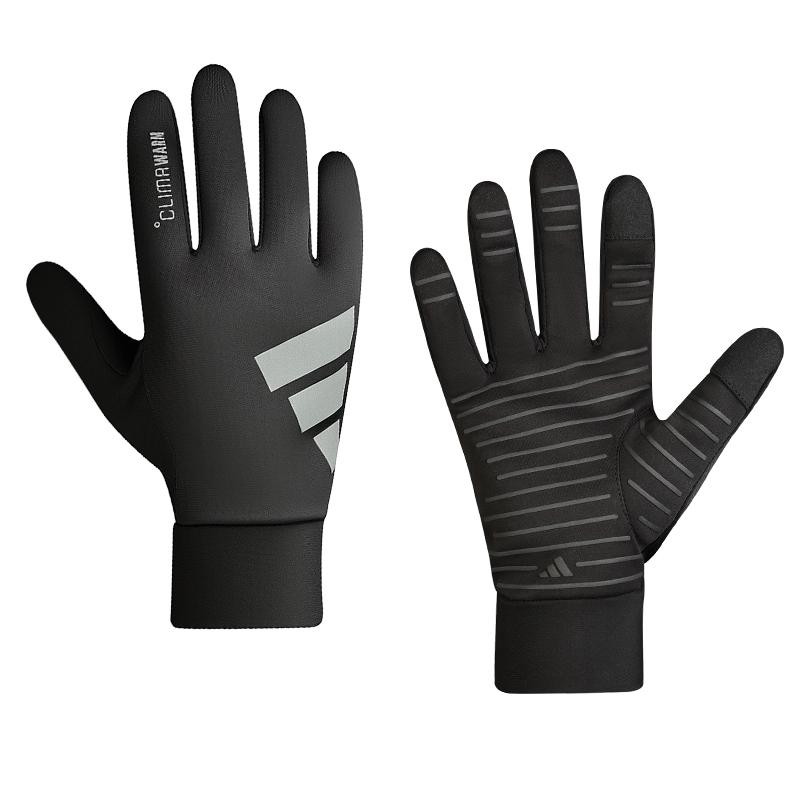 Спортивные перчатки Adidas из полиэстера, унисекс, черные, ADGB-15071 L