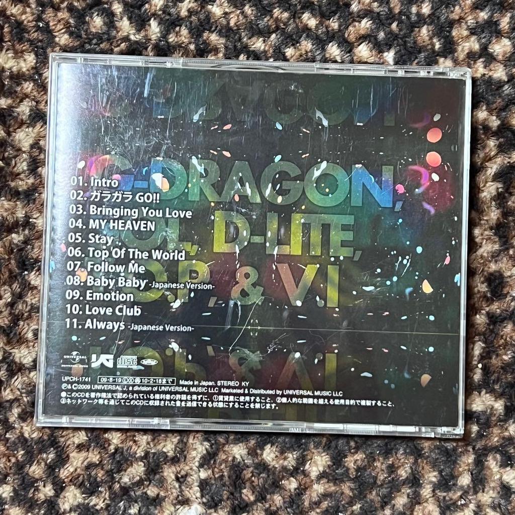 [USED] BIGBANG CD domestic version album