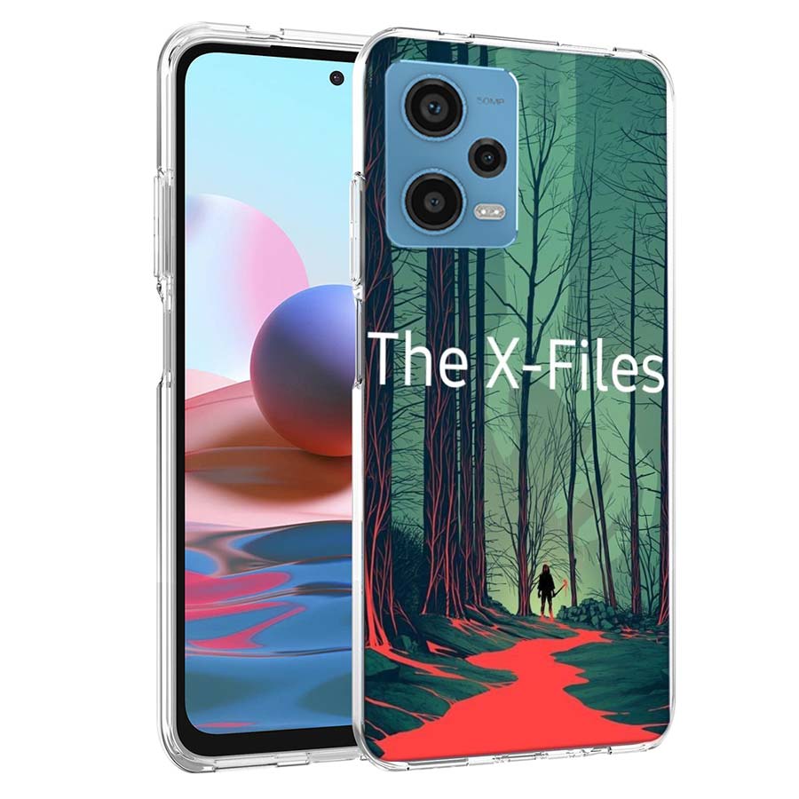 Custodia per Telefono The X Files I Want to Believe Per Redmi Note 13 12 14 15 Pro Plus 13R 11 11T 11E 11S 10 Pro 10S 9 9S Cover Cellulare Trasparente