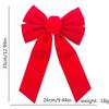 Red Velvet Christmas Bow DIY Gift Box & Tree Decoration