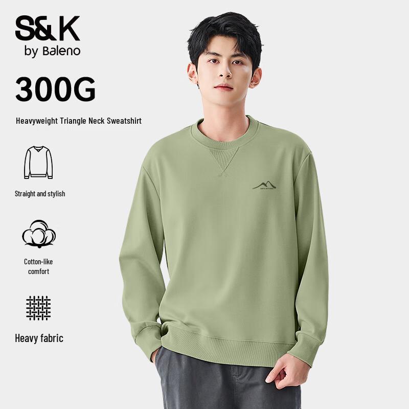 Baleno Men's SK Series Graphic Print Crewneck Sweatshirt