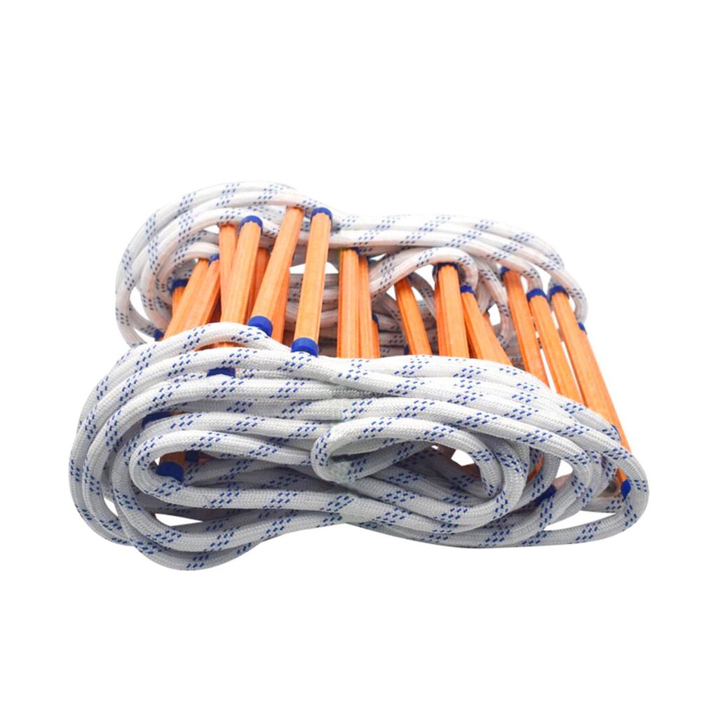 Ladder Soft Rope Reusable Kids Adults Fast to Flame Resistant for Outdoor Engineering Residential