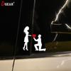 C39 Influencer Proposal Car Sticker: Love Personality for Door and Glass