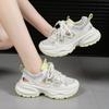 Fashion 2025Ladies Classic Luxary Women's Chunky Sneakers Thick Sole Shoes Female Sports Running Shoes Casual Fitness Vulcanize Shoes