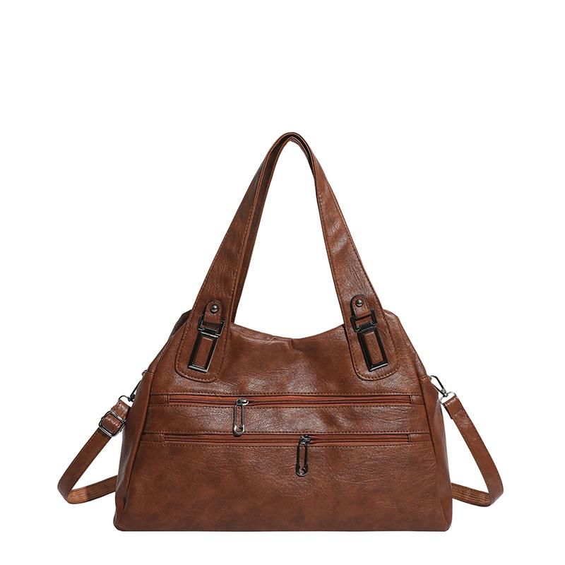 Torba Vintage o Dużej Pojemności Damska Torba na Ramię Dojazdy Torba Listonoszka