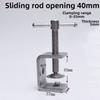 304 Edelstahl Quadratklemme Verstellbarer Fester Halter Clip C-Klemme Beschläge Befestigungselemente