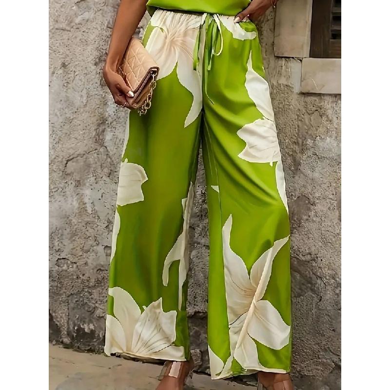 2026 New Spring/Summer Women's Fashion Casual Printed Ladies' Suit