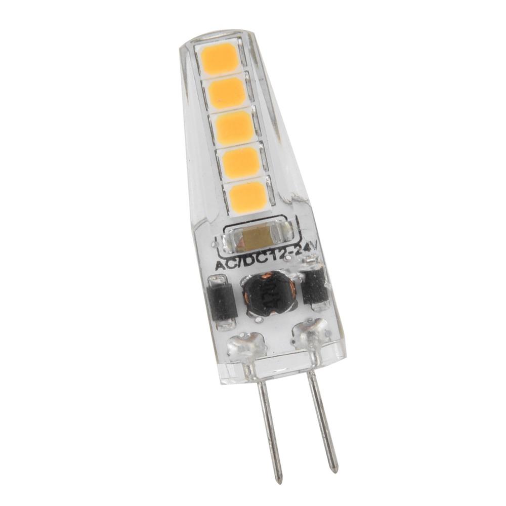 10pcs 2W G4 LED Bulb AC12‑24V Halogen Replacement Bulbs Easy Dimmable G4 Bulbs  Ceiling Lamp